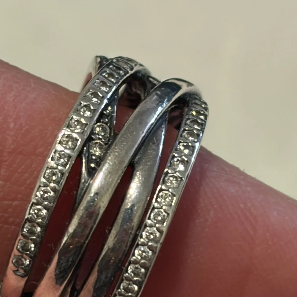 Pandora Entwined Ring SZ 7-1/2 - Picture 9 of 13